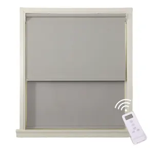 roller blinds motorized automatic app wifi remote control American standard blackout roller blind