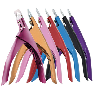 Coupe-<span class=keywords><strong>ongles</strong></span> en acrylique professionnel en acier inoxydable, coupe-<span class=keywords><strong>ongles</strong></span> artificiels, outil de coupe-<span class=keywords><strong>ongles</strong></span> multicolores pour salon de manucure - Product Image 6