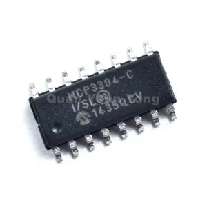 MCP3304-CI/SL Analog ke Digital converter SIP16 baru Sirkuit terintegrasi MCP3304 3304-CI/SL