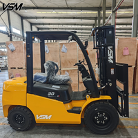 Montacargas VSM de 2.5 toneladas, serie A2, montacargas diésel de alta calidad con motor japonés confiable para operaciones diarias en almacenes.