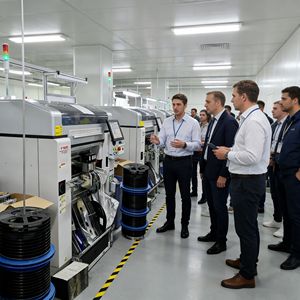 Máquina de Colocación SMT Modular de Alta Precisión para Sobremesa, con Cuatro Cabezales y Motor <span class=keywords><strong>Lineal</strong></span>, Nueva Bomba PLC SMT F8S, Venta Caliente de Fábrica - Product Image 3