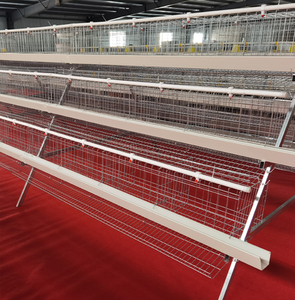 Cage à poulets galvanisée antirouille avec structure à plusieurs niveaux pour l'élevage général <span class=keywords><strong>de</strong></span> volailles - Product Image 5