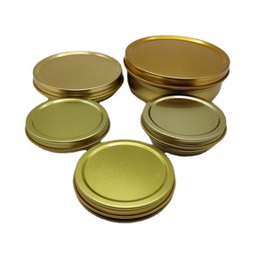 Boîtes de <span class=keywords><strong>Caviar</strong></span> en or imprimées personnalisées de qualité alimentaire, boîtes de <span class=keywords><strong>Caviar</strong></span> vides - Product Image 2