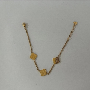 Pulseras de Joyería de Moda de Acero Inoxidable con Diseño de Ayatul Kursi, Clover Sabr Shukr Tawakkul Paciencia Gratitud Confianza, para Hombres y Mujeres, Venta al por Mayor - Product Image 3
