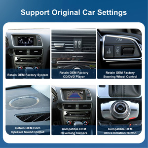 8,8 "12,3" HD pantalla táctil inalámbrica Carplay <span class=keywords><strong>Android</strong></span> Auto para Audi Q5 unidad principal inalámbrica Linux pantalla espejo Airplay Autolink - Product Image 4