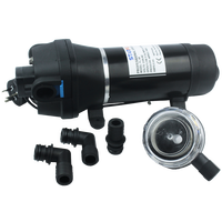 Pompe à eau STARFLO RV pour plomberie et camping-car 220V 17LPM 40PSI Pompe à eau marine pour caravanes et remorques