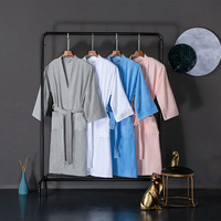 Prix d'usine pour peignoir en coton pour enfants, peignoir à capuche pour enfants, peignoir léger pour femmes