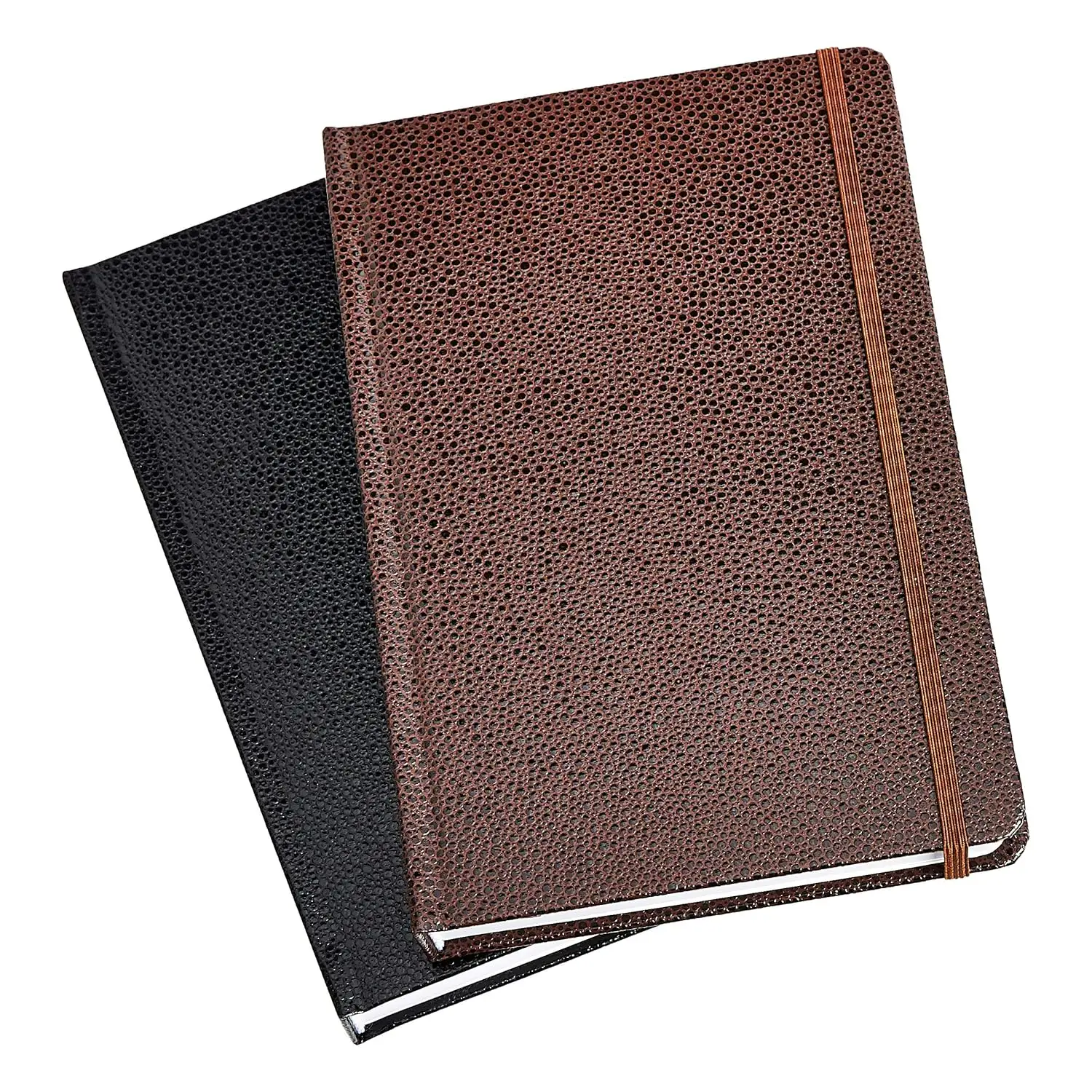 Factory Wholesale A5 PU Leather Notebook Hardcover Lined Business Luxury Binding Journal Planner Notebooks luxury planner
