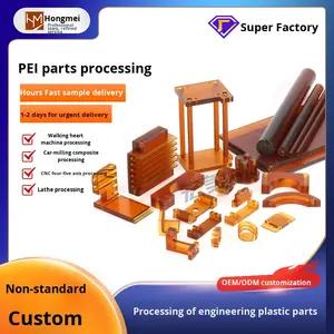 Lastre e Barre in Plastica Tecnica <span class=keywords><strong>PEEK</strong></span>/PEI Rinforzata con Fibra di Carbonio Modello 45 Prodotti di Lavorazione Origine Dongguan - Product Image 5