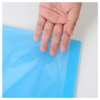 Carpeta de Presentación Wenshun A4 con Tapa Dura de PP, con 50 Bolsillos Transparentes, Impermeable, para Documentos de Oficina