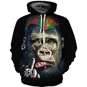 Felpa con cappuccio personalizzata unisex con stampa 3D e tasca, felpa cosplay <span class=keywords><strong>anime</strong></span>. - Product Image 1