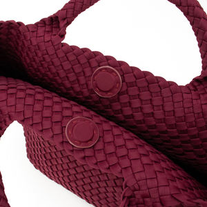 NUOVA COLLEZIONE <span class=keywords><strong>DONNA</strong></span>: BORSE IN NEOPRENE <span class=keywords><strong>BORDEAUX</strong></span>, BORSE A MANO E A TRACOLLO CON PICCOLO PORTAFOGLIO - Product Image 6