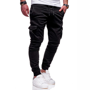 Pantalon de jogging léger pour homme avec cordon de serrage à la taille et poches latérales pour la course, la gym et les activités de plein air - Product Image 4