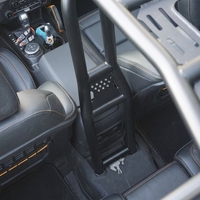 Jaula Antivuelco de Acero Cromado de Alta Resistencia para Ford Bronco 2021-2024 4x4, Refuerzo de Chasis Todoterreno, Acabado Mate con Recubrimiento en Polvo
