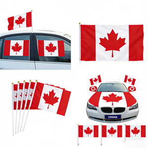 Funda para Capó de Coche Personalizada con la Bandera de México, Impresión Digital 3x5, 90x150 cm, Tejido Satinado Elástico - Product Image 2