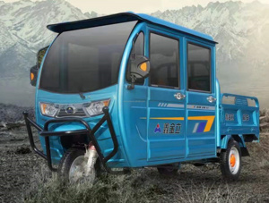 Vélo cargo électrique à 3 roues fabriqué en Chine avec 4 portes, type de carrosserie ouverte, 60v, tuk-tuk électrique <span class=keywords><strong>pour</strong></span> les familles - Product Image 5