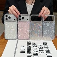 Coque 18 Pro Max Mignonne Scintillante Bling Bling pour iPhone 17 Air 16 Plus 15 14 13 12 11 Pro Max – Protection Diamantée en PC