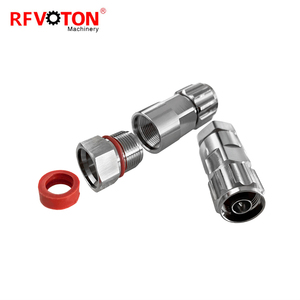 Connecteur de câble coaxial LDF4-50A à faible perte d'approvisionnement d'usine N prise de serrage mâle pour câble superflexible ondulé de 1/2 ''en Stock