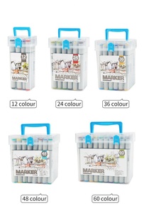 Touchfive — marqueurs artistiques à double pointe, marqueurs colorés permanentes, à base d'alcool, ensemble de marqueurs pour croquis creurs, pour enfants, et artistes - Product Image 5