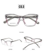 Nouvelles montures de lunettes pour tous les visages, montures œil de chat tendance, lunettes optiques pour la myopie, montures de lunettes pour femmes, vente en gros