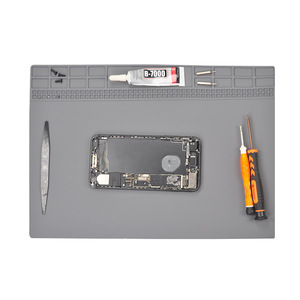 Tapis de travail isolant thermique en silicone grand format pour réparation de téléphones portables et <span class=keywords><strong>ordinateurs</strong></span> portables, idéal pour la soudure - Vente en ligne à succès - Product Image 4