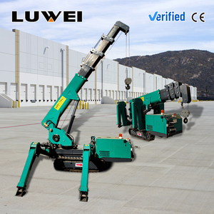 מנוף עכביש הידראולי 5 טון עם שלט רחוק אוטומטי לחלוטין, ניתן להתאמה אישית, לעבודה בגובה ובפנים מבנים. - Product Image 1