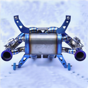 Système d'échappement CENDE Performance en alliage de titane léger de haute qualité pour <span class=keywords><strong>Lamborghini</strong></span> LP700 - Product Image 3