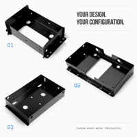 Fabrication sur mesure de boîtiers en acier inoxydable et aluminium anodisé par estampage, service OEM personnalisé