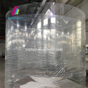 Dzsd Grote Cilindrische Acryl Vissentank Custom Gesneden <span class=keywords><strong>Aquarium</strong></span> Tank - Product Image 4