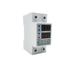 Adjustable Voltage AVP-63 63A 220V 1P+N Electrical Digital Voltage Protector