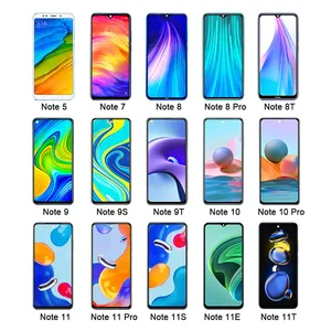 Điện thoại di động LCD hiển thị telefones Tela de celular đối với Xiaomi Redmi Note 8 9 10 11 12 Pro Max 5g 9A 9t lcds de celular