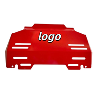 Accessoires de voiture, plaque de protection du moteur en acier de 3 mm avec logo, protection inférieure du moteur, plaque de protection pour Hilux Vigo Hilux Revo Conquest