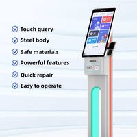 Terminal de Pedidos Automático con Pantalla Táctil para Autoservicio, Sistema POS Todo en Uno para Restaurantes, Pago con Reconocimiento Facial