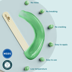 Perles de cire dure douces sans anthracène parfumées à l'aloès, cire chaude sans bandes de qualité professionnelle pour une épilation indolore - Product Image 6