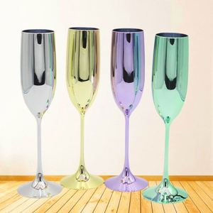 Copas de Champán de Lujo Modernas con Logotipo Personalizado, Copas de Vino de Plástico Irrompibles para Fiestas, Bodas y Eventos al Aire Libre - Product Image 4