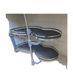 <strong>Pull</strong> <strong>Out</strong> <strong>Pull</strong> in Kitchen Drawer Wire Basket Stainless Steel Kitchen Pantry Cabinets Large <strong>Lazy</strong> <strong>Susan</strong> - Product Image 2