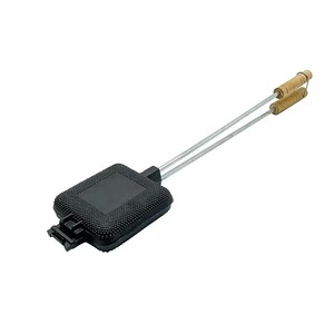 Machine à sandwichs en fonte de forme carrée, avec poignée amovible en acier inoxydable et double plaque, <span class=keywords><strong>pour</strong></span> pain grillé et hamburgers - Product Image 6