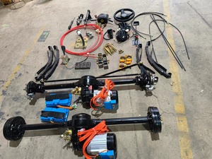 4x4 4wd חשמלי שידור 48v/60v/72v 5300w 1200w מנוע תלת אופן dinning מכונית אחורי ציר הילוכים דיפרנציאלי הילוכים הילוכים - Product Image 4