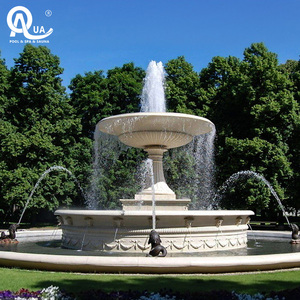 Fontaine musicale dansante Water Crown avec LED RGB programmable, grande fontaine paysagère extérieure, design personnalisé - Product Image 4