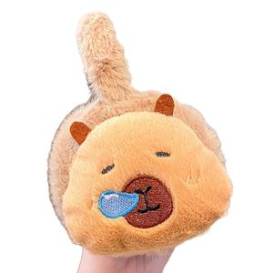 Couvre-oreilles pour enfants en forme d'oreilles d'ours, mignons, chauds pour l'hiver, anti-gel, doublés de polaire, épaissis, unisexes - Product Image 5