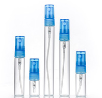 En stock – Flacons de parfum vides en verre colorés (rose, gris, bleu, transparent, noir) avec pulvérisateur, 2 ml, 3 ml, 5 ml, 8 ml, 10 ml – Emballage