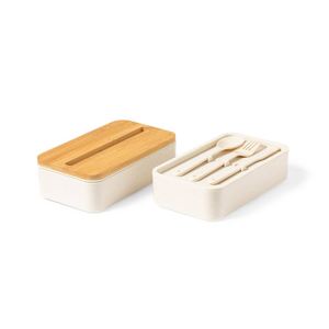Promotional Eco 1400Ml 2 <b>Compartments</b> Grade Uv Printed Phone Holder Bamboo Lid Pp <b>Lunch</b> <b>Box</b> Office Home Kitchen Food - Product Image 2