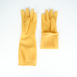 Bonne prise en main Long gant en latex imperméable Handjob ménage gants en caoutchouc pour la pêche propre travail quotidien - Product Image 3