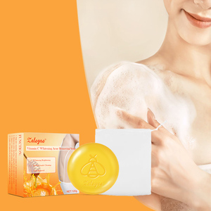 صابون زالياء الفعال لإزالة حب الشباب، صابون للوجه يمنح التوهج والنعومة، تنظيف عميق، تفتيح البشرة، صابون فيتامين سي 120 جرام - Product Image 2