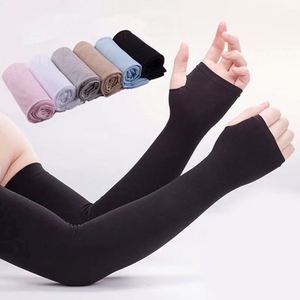 Calentadores de Brazos Deportivos Unisex, Protectores de Codo con Protección UV, Transpirables y Ligeros de Poliéster para Correr y Pescar en Primavera - Product Image 1