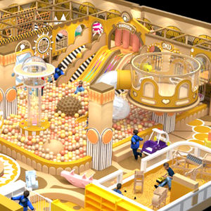 Mini <span class=keywords><strong>tren</strong></span> personalizado, área de juegos interactiva, Castillo travieso a gran escala, parque infantil interior - Product Image 5