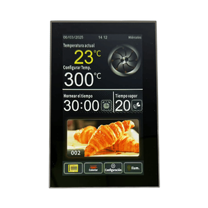 Meikong MK6L01 Rotary Oven Touch Screen Temperature Controller Spanish-Supported Bakery Oven Plastic Material OEM/ODM - Product Image 1