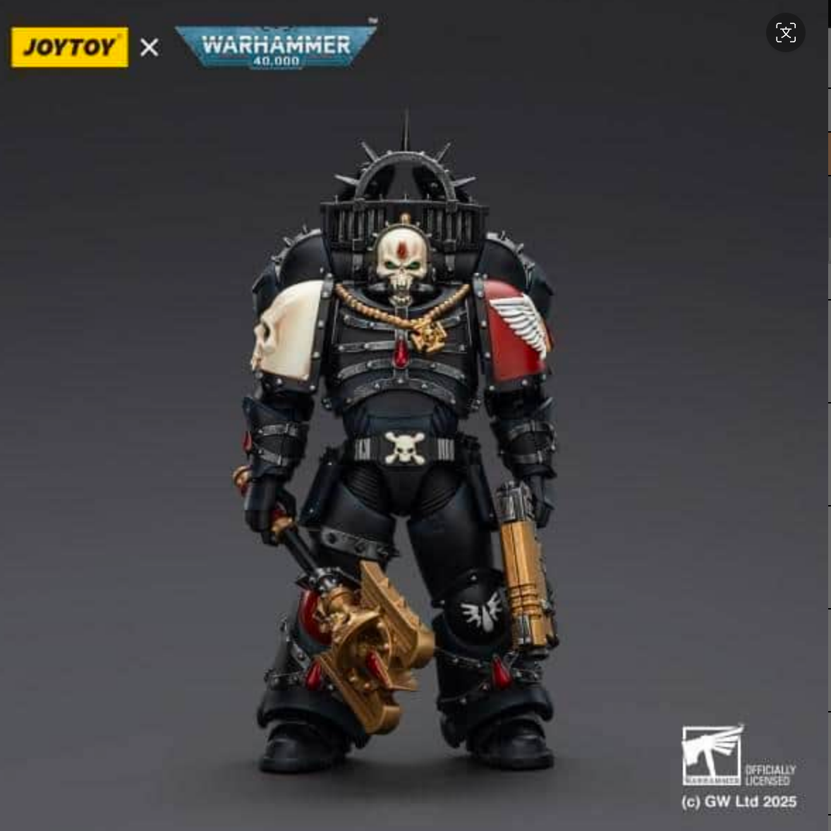 Lemartes With Jump Pack,Blood Crozius and Absolver Bolt Pistol"