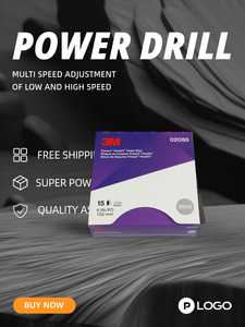 Disque abrasif en mousse 3M Trizact Hookit 3000 P3000 Grain 150 mm Modèle 443SA/02085 pour film de micro-finition - Product Image 4