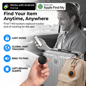 อุปกรณ์ติดตามขนาดเล็กที่ดีที่สุดสำหรับ Android และ IOS รองรับการชาร์จไร้สาย ระบุตำแหน่งได้ ใช้งานได้ทั่วโลก สำหรับกระเป๋าเงินและสกู๊ตเตอร์ - Product Image 3